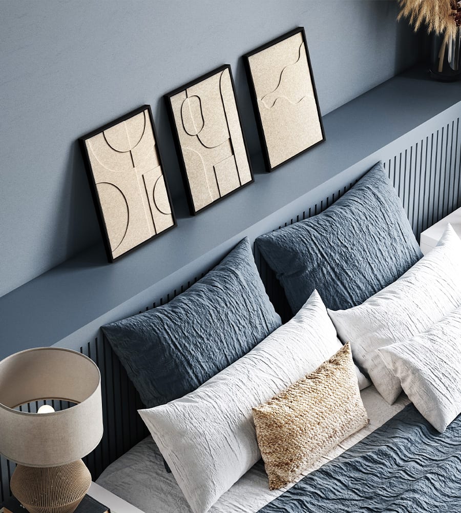 Vilt Art prachtige slaapkamer decoratie