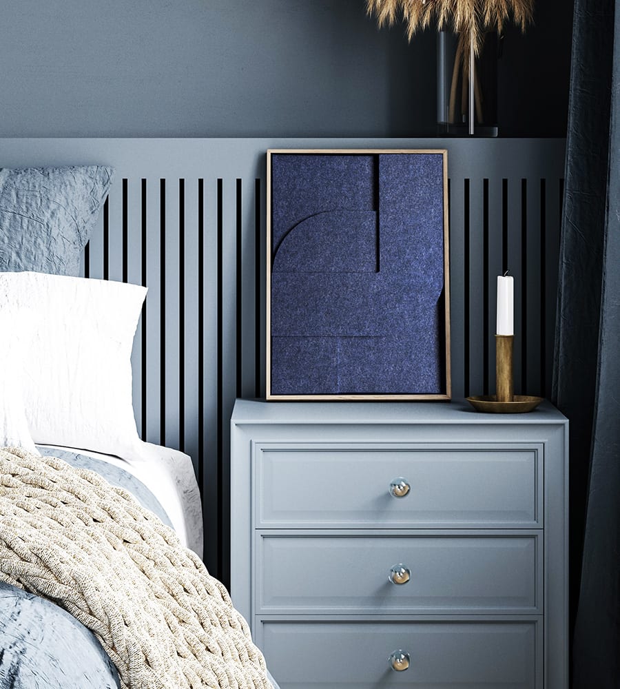 Vilt Art is beschikbaar in verschillende kleuren en designs